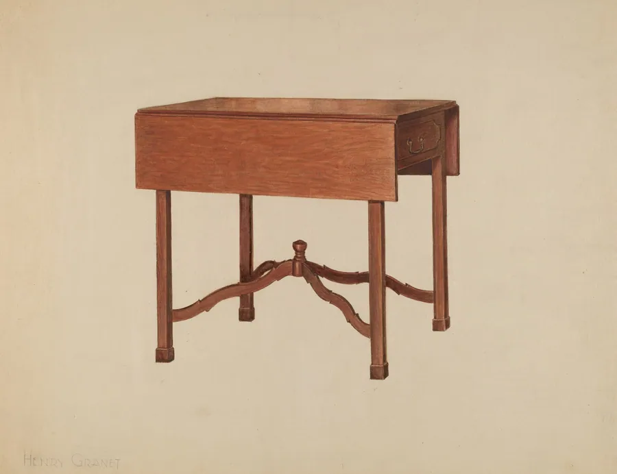 Pembroke Table by Henry Granet