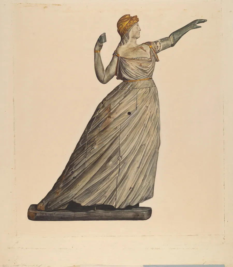 Figurehead: "Columbia" by Elizabeth Fairchild
