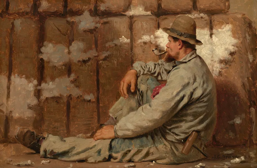 A Longshoreman by John George Brown