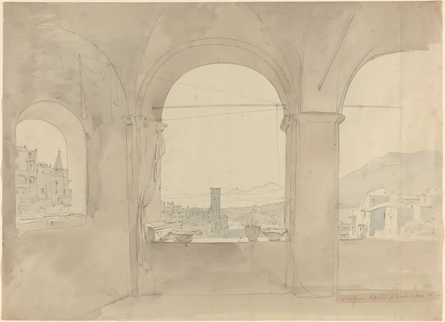 Panorama of Tivoli from a Loggia by Leo von Klenze