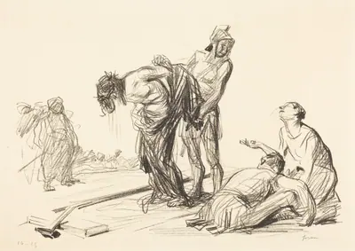 Le Christ dépouillé de se vêtements (Christ Stripped of His Clothes)