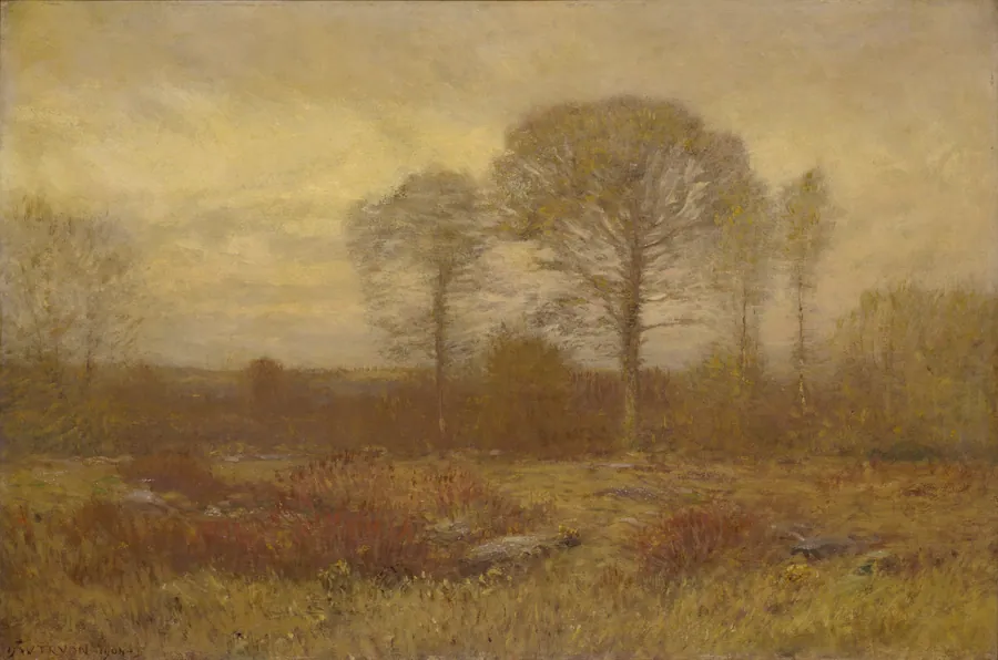 November by Dwight W. Tryon, born Hartford, CT 1849-died South Dartmouth, MA 1925