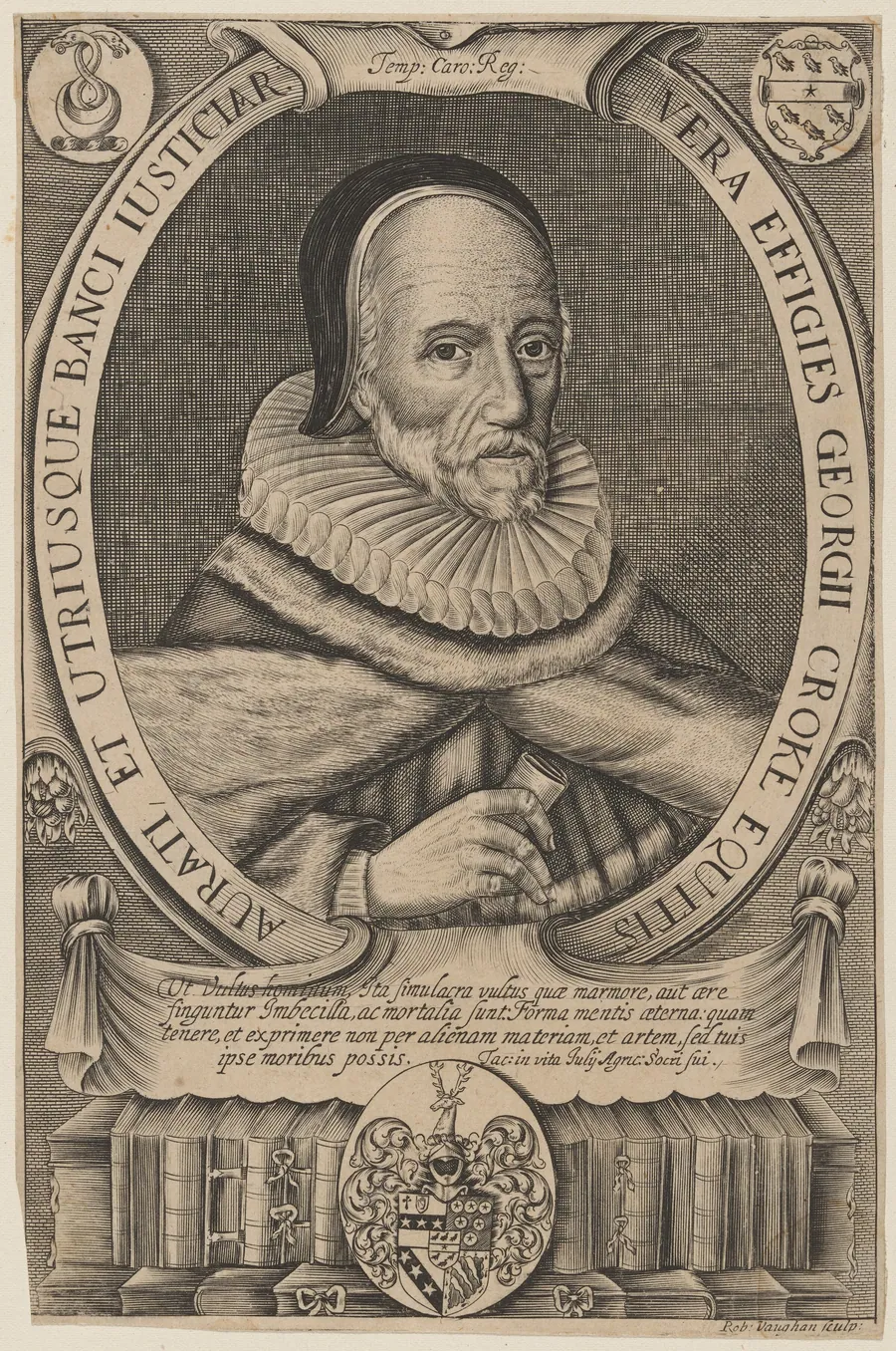 Sir George Croke by Robert Vaughan