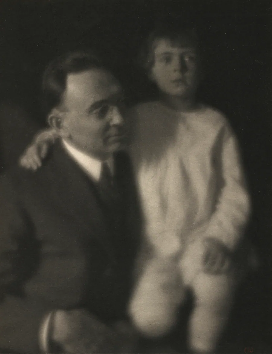 Walter L. Flory and John Flory by Clarence H. White