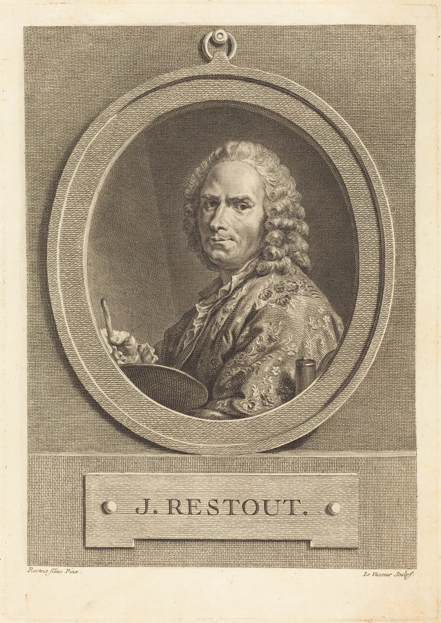 Jean Restout by Jean Charles Levasseur