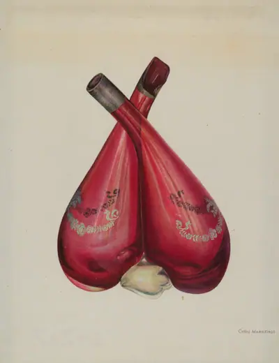 Vinegar and Oil Bottle