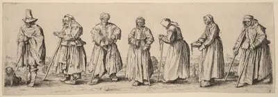 Men and Women Beggars