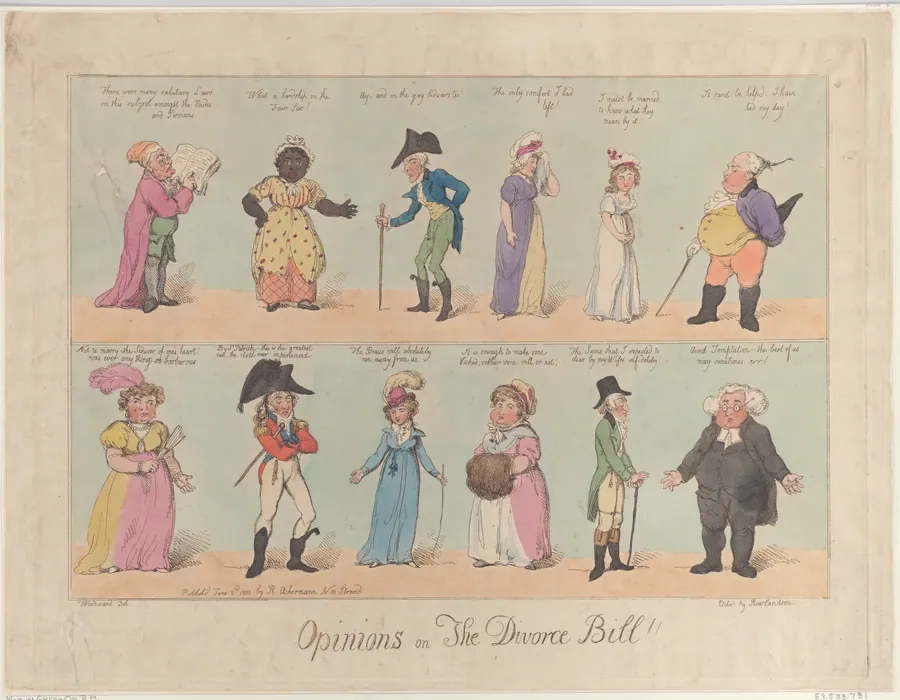 Opinions on The Divorce Bill!! by George Murgatroyd Woodward