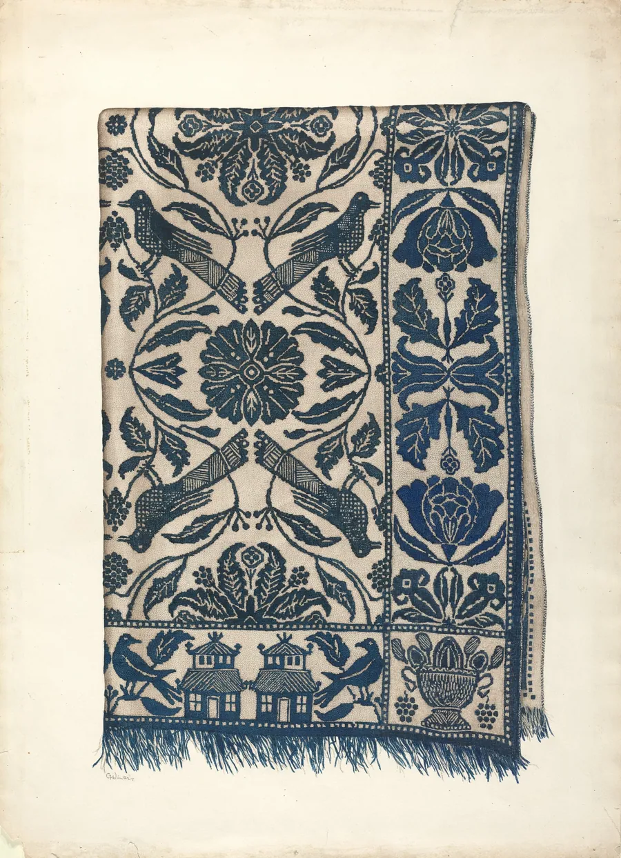 Bedspread by Charlotte Winter