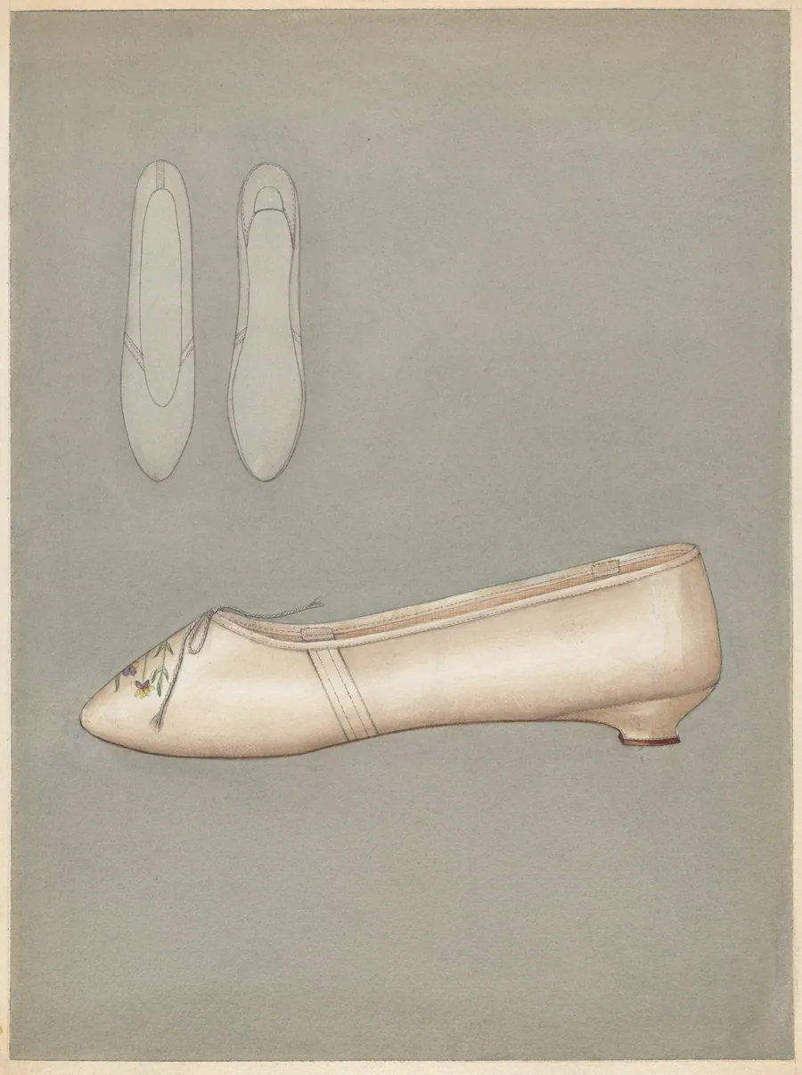 Woman's Slipper by Marie Mitchell