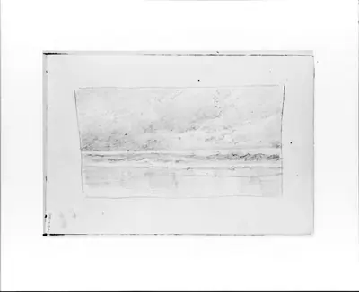 Sea and Sky in a Deluge (from Sketchbook VII)