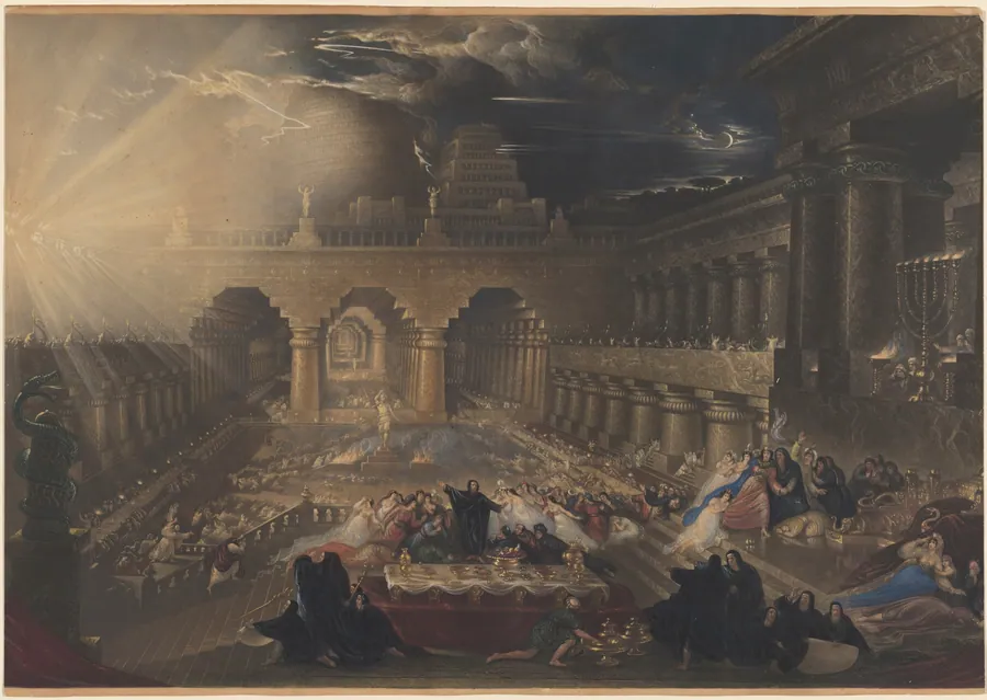 Belshazzar's Feast by John Martin