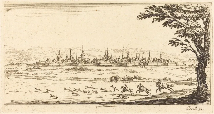View of Nancy by French 17th Century