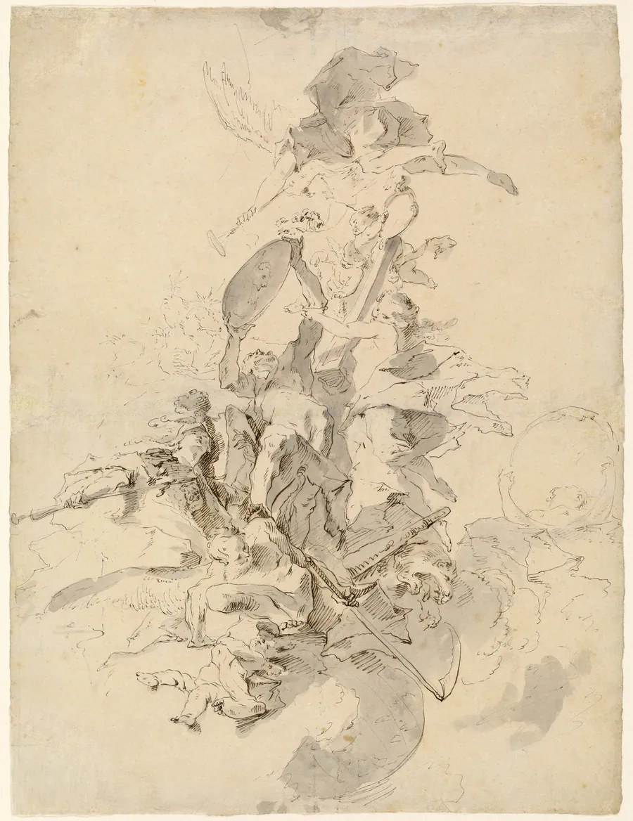 The Glorification of a Prelate by Josef Winterhalder the Younger
