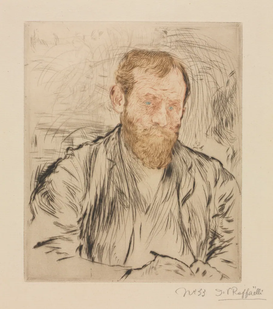 Self-Portrait by Jean-François Raffaëlli