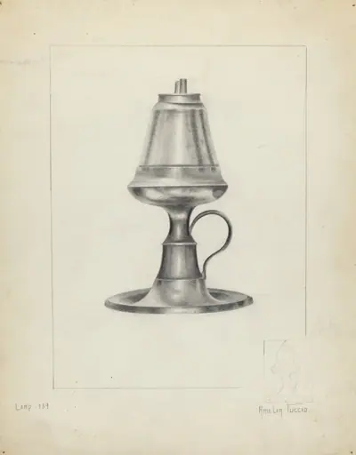 Camphene Lamp