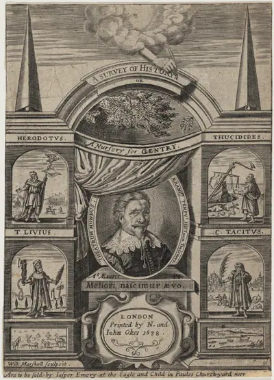 Title page to R. Brathwait, A Survey of History