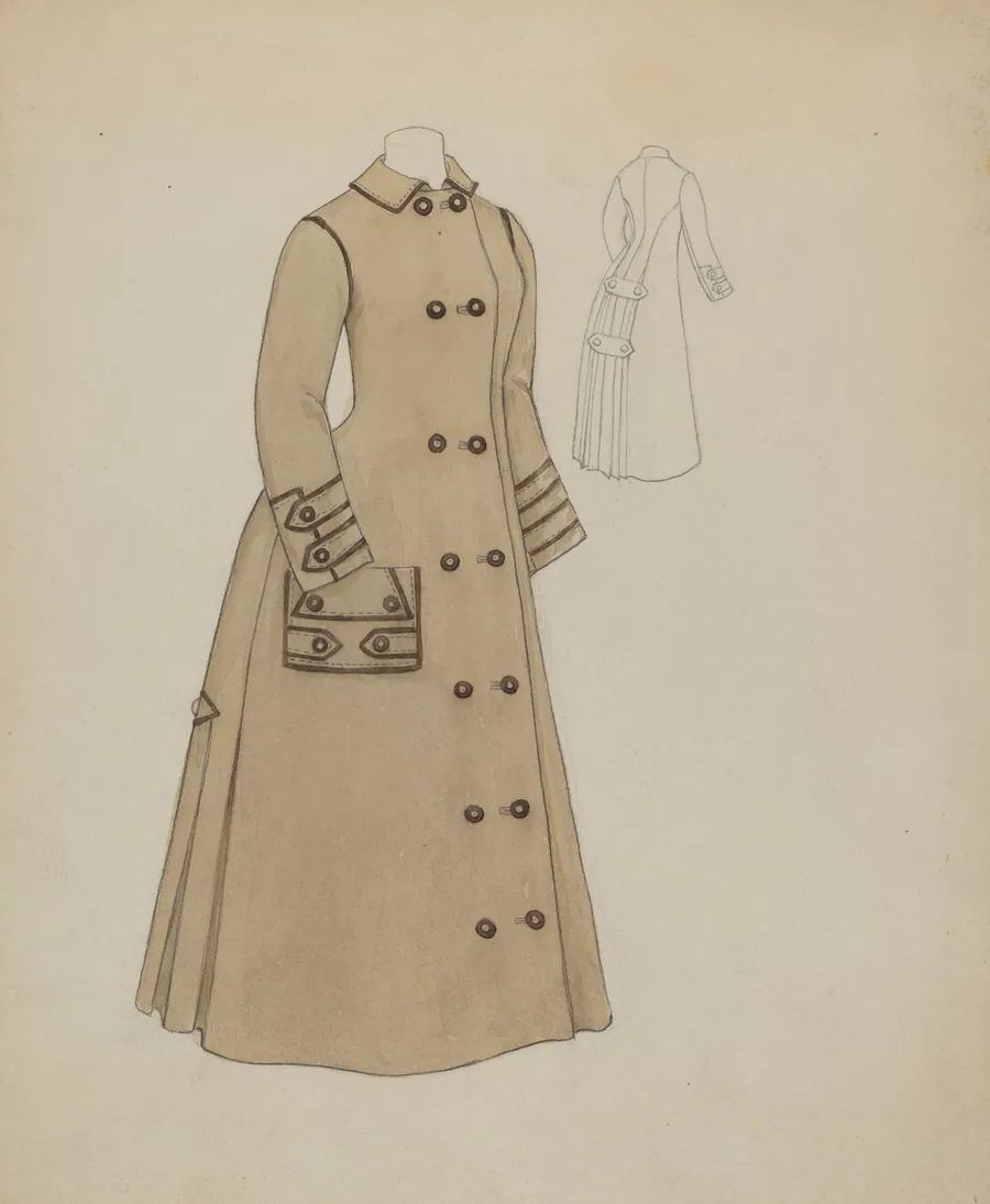 Woman's Coat by Roberta Spicer