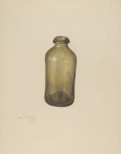 Shoe Blacking Bottle