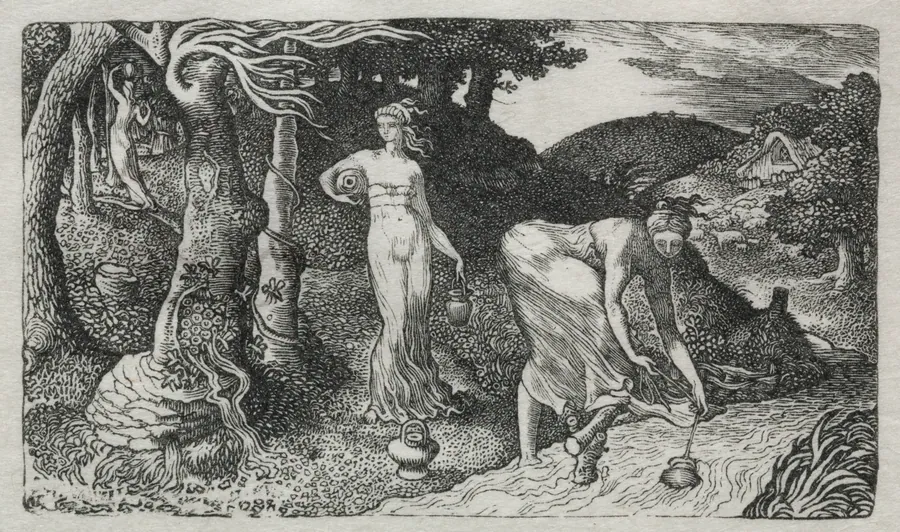 The Brook by Edward Calvert
