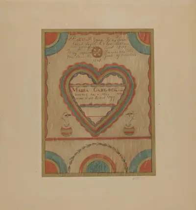 Pa. German Birth Certificate