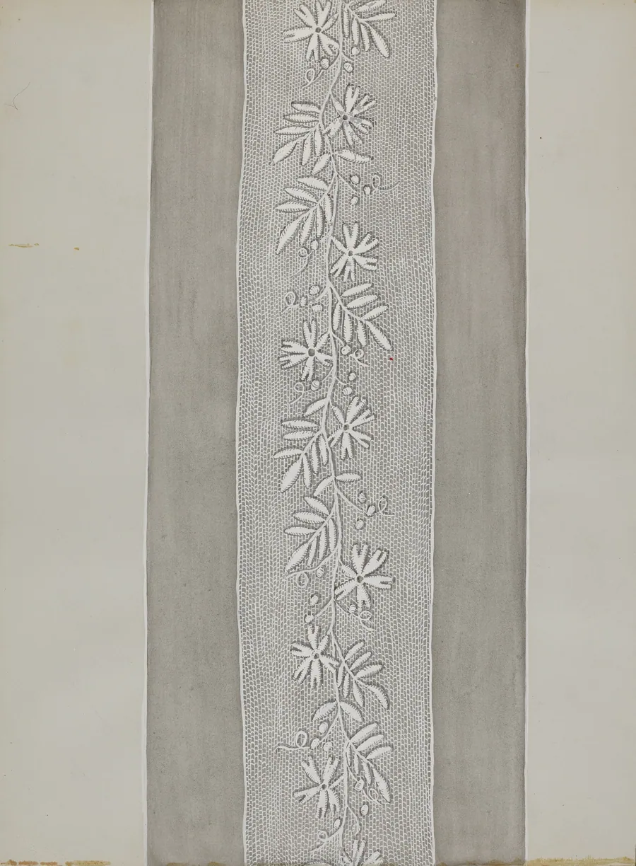 Embroidered Panel for Sleeve by Gordena Jackson
