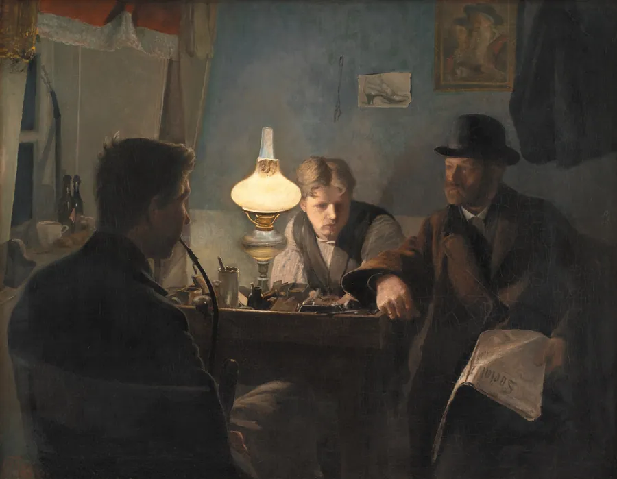 Et besøg i et skomagerværksted by L.A. Ring
