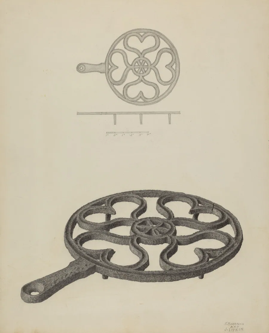 Pa. German Trivet by Salvatore Borrazzo