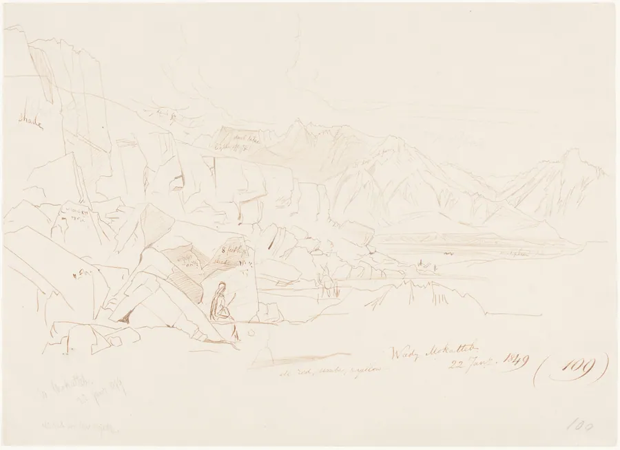 Wady Mokatteb by Edward Lear