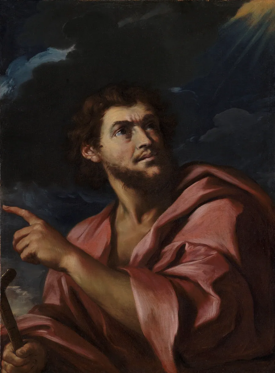 Johannes Døberen by Girolamo Troppa