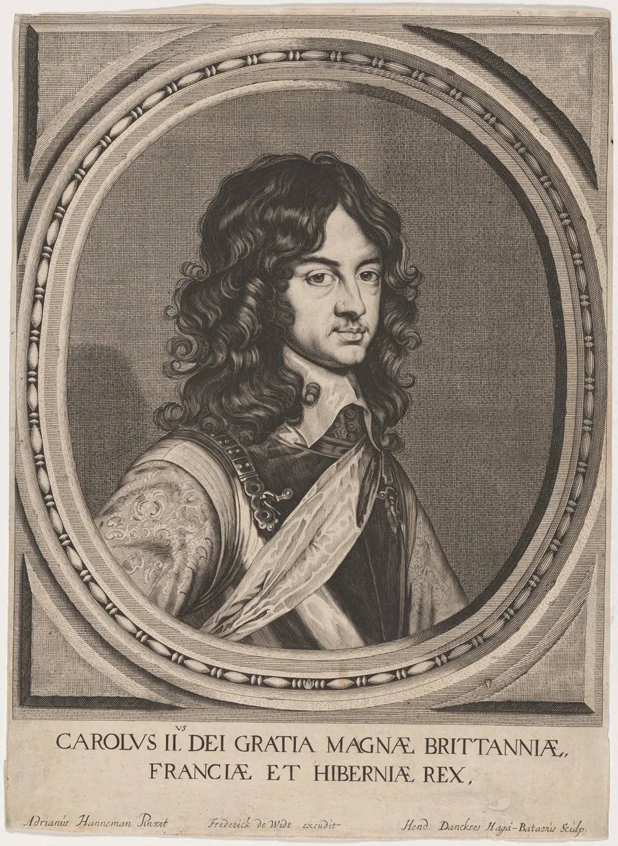 Charles II by Hendrik Danckerts