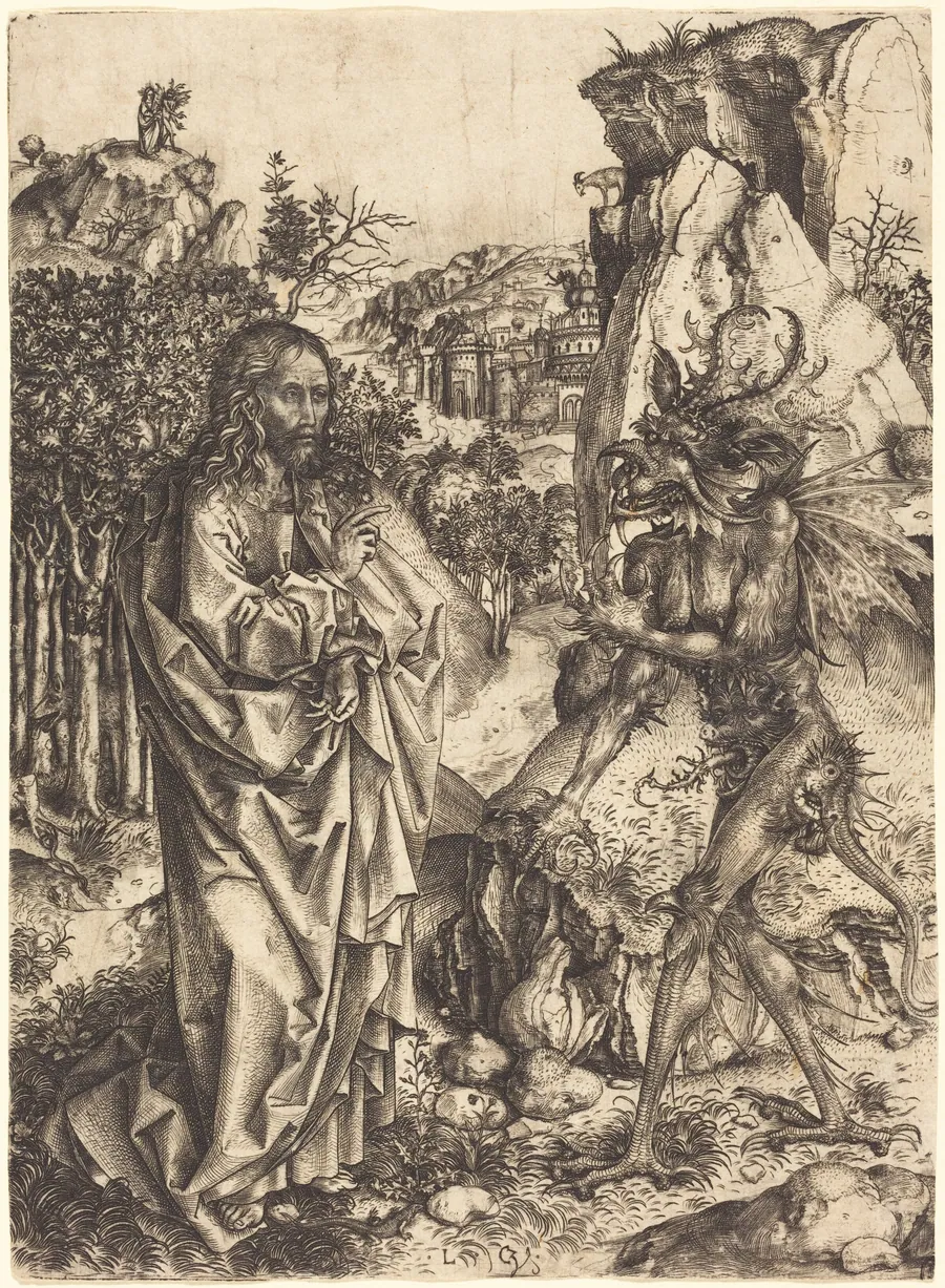 The Temptation of Christ by Master LCz