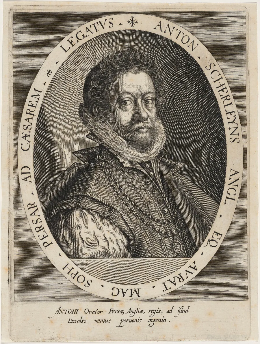Sir Anthony Shirley, Traveler and Ambassador to Persia by Dominicus Custos