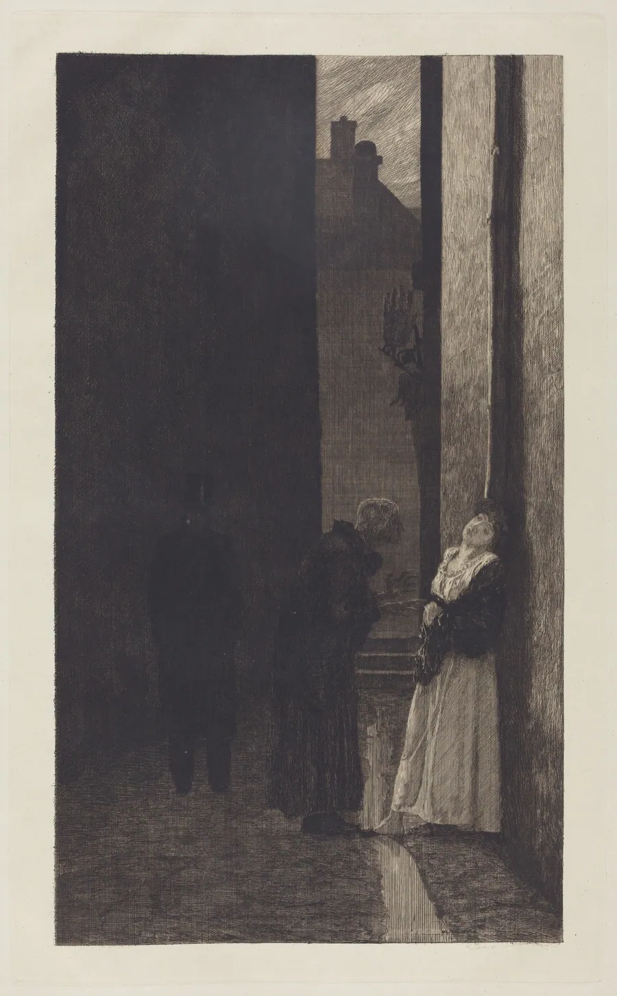 Ein Schritt (A Step) by Max Klinger
