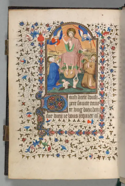 Book of Hours (Use of Paris): Fol. 204v, Last Judgment
