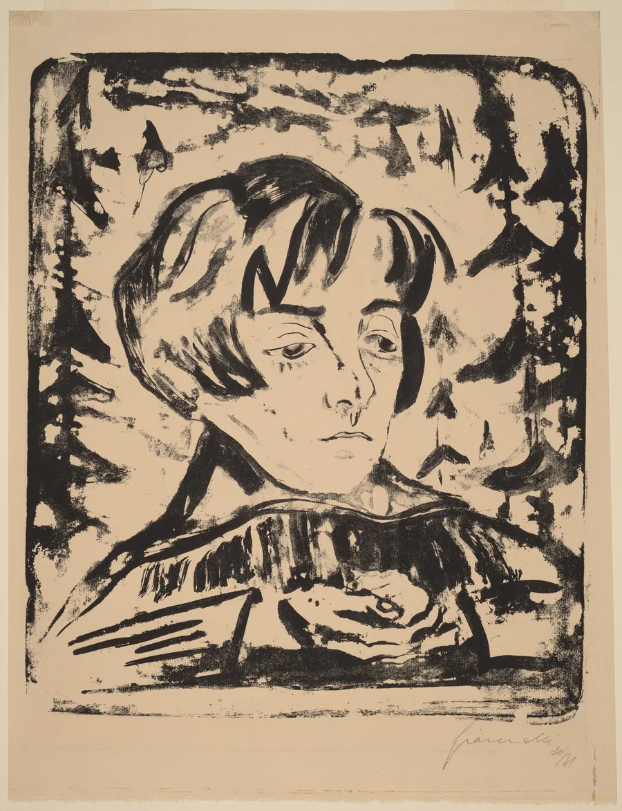 Listening by Walter Gramatté