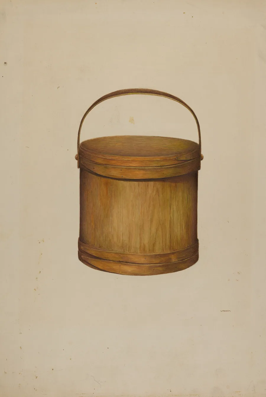 Sap Pail by G.A. Spangenberg