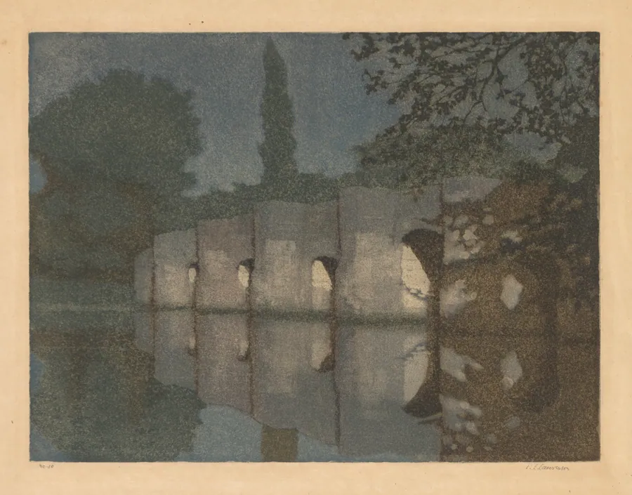 Stopham Bridge by Edward Louis Laurenson
