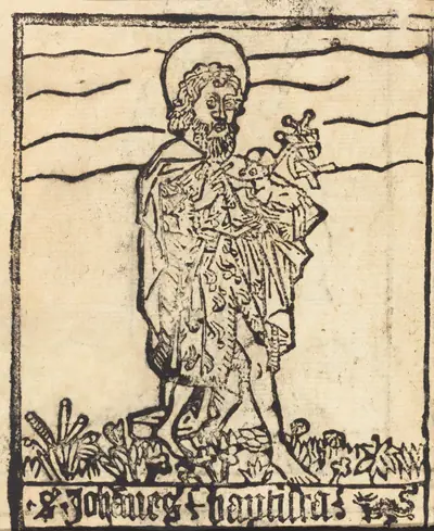 Saint John the Baptist [recto]
