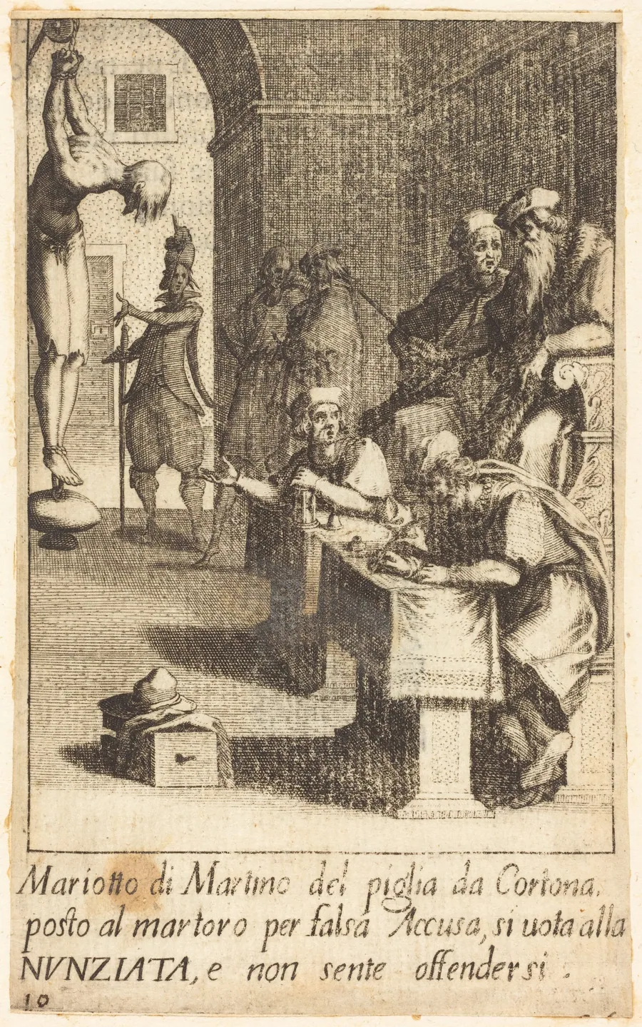 Mariotto di Martino by Jacques Callot