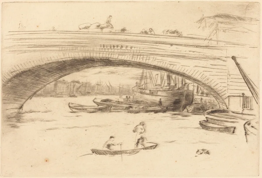London Bridge by James McNeill Whistler