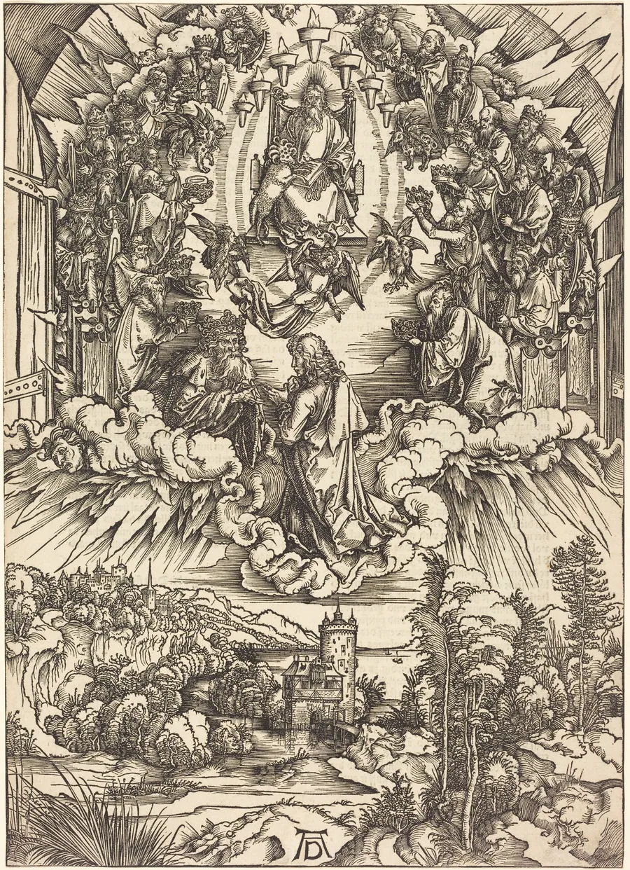 Saint John before God and the Elders by Albrecht Dürer