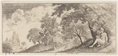 The Small Shepherd Seated