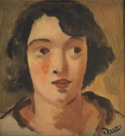 Tête de jeune femme