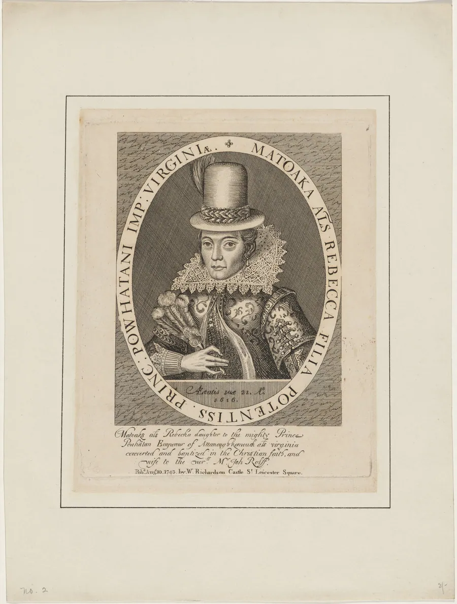 Pocahontas by Anonymous Artist