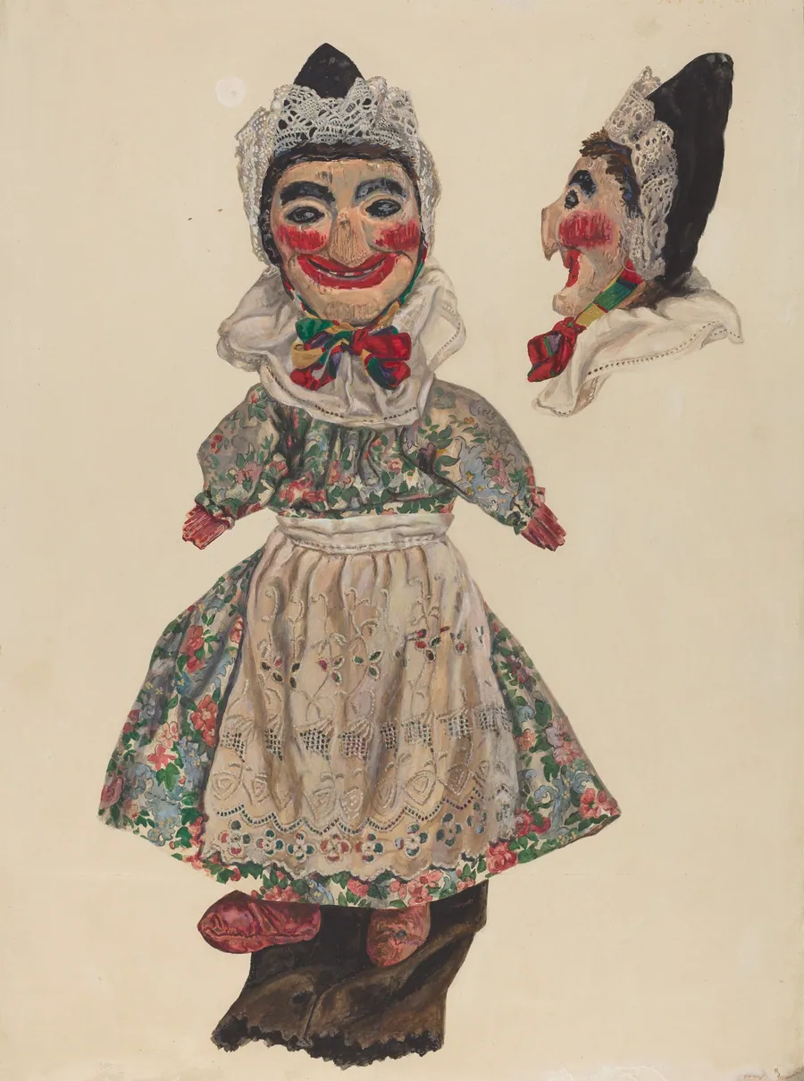 Puppet: "Judy" by Dorothy Brennan