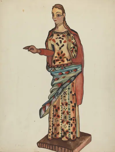 Bulto (Wooden Figure of Saint)