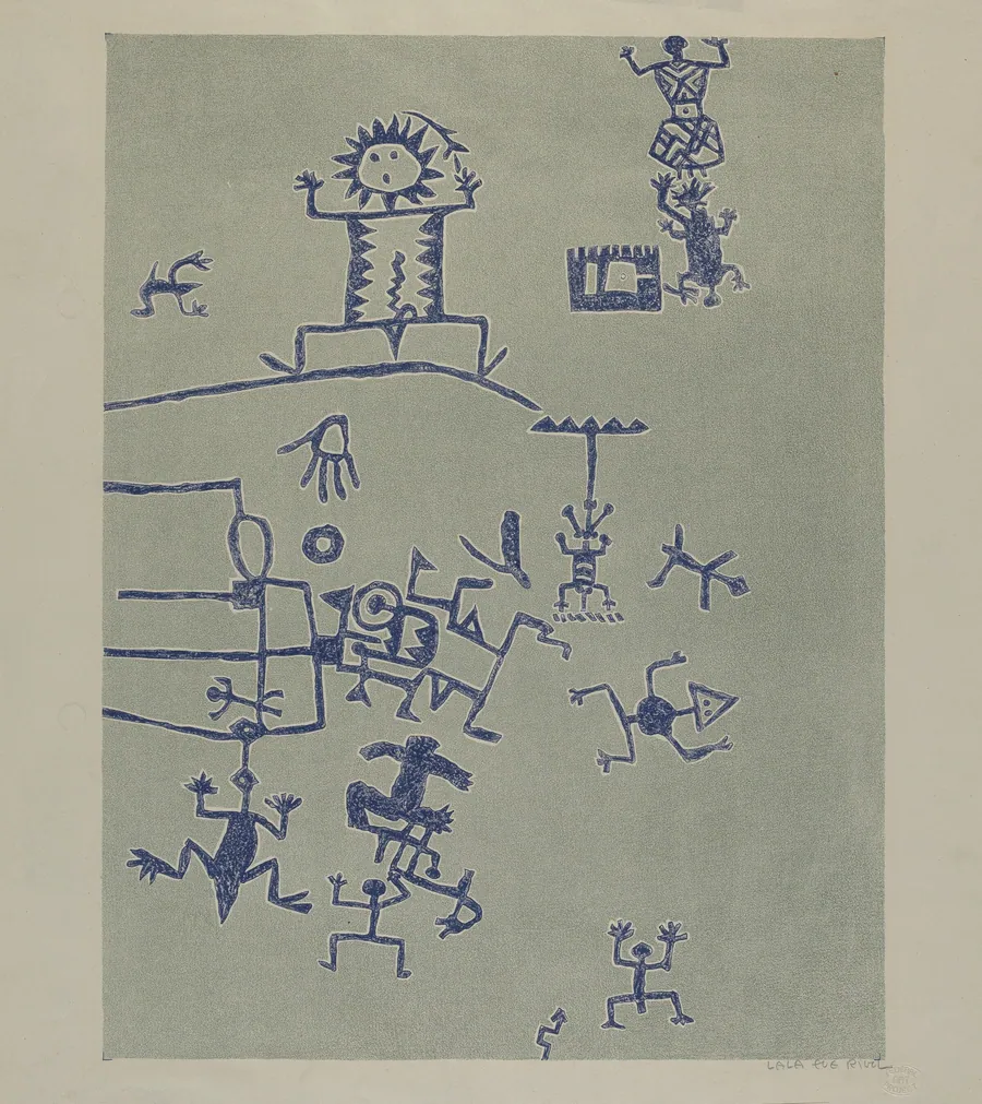 Petroglyph - Signs by Lala Eve Rivol