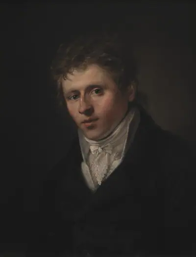 Portræt af J.C. Dahl
