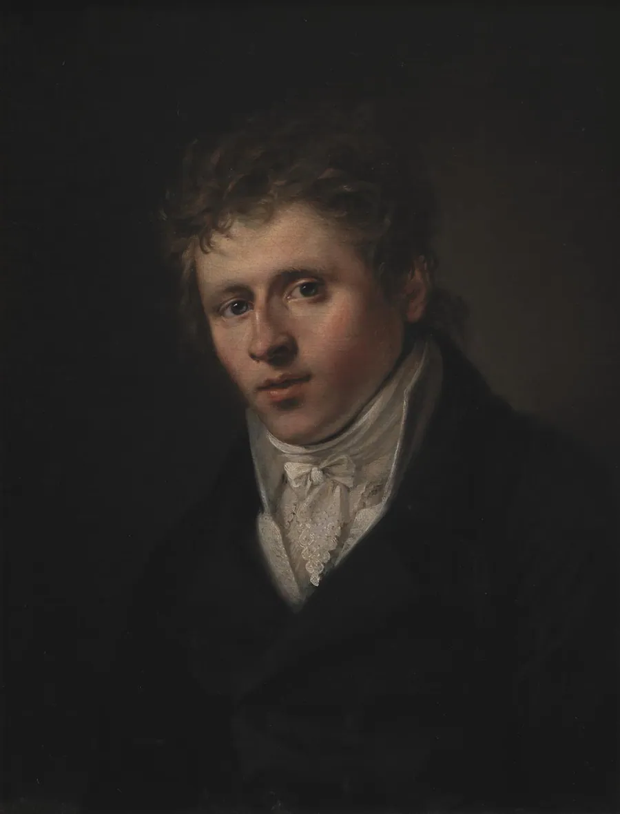 Portræt af J.C. Dahl by C.A. Jensen